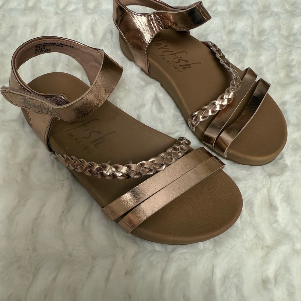 Blowfish Girls Metallic Sandals